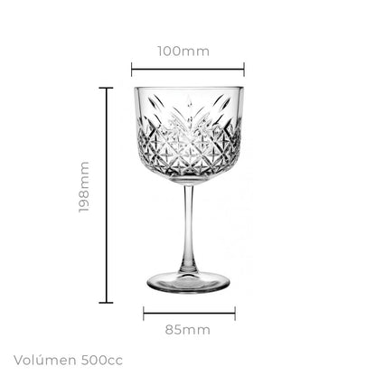 Set de 6 Copa De Gin/ Cocktail 500 Cc Linea Timeless