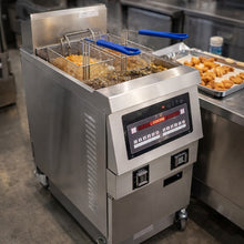 Freidora A Gas Licuado Con Auto Filtrado 20 Litros Western Kitchen