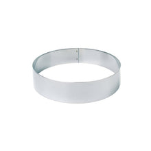 Molde Redondo Acero Inoxidable 10 Cm X 3.5 Cm. X 0.9 Mm