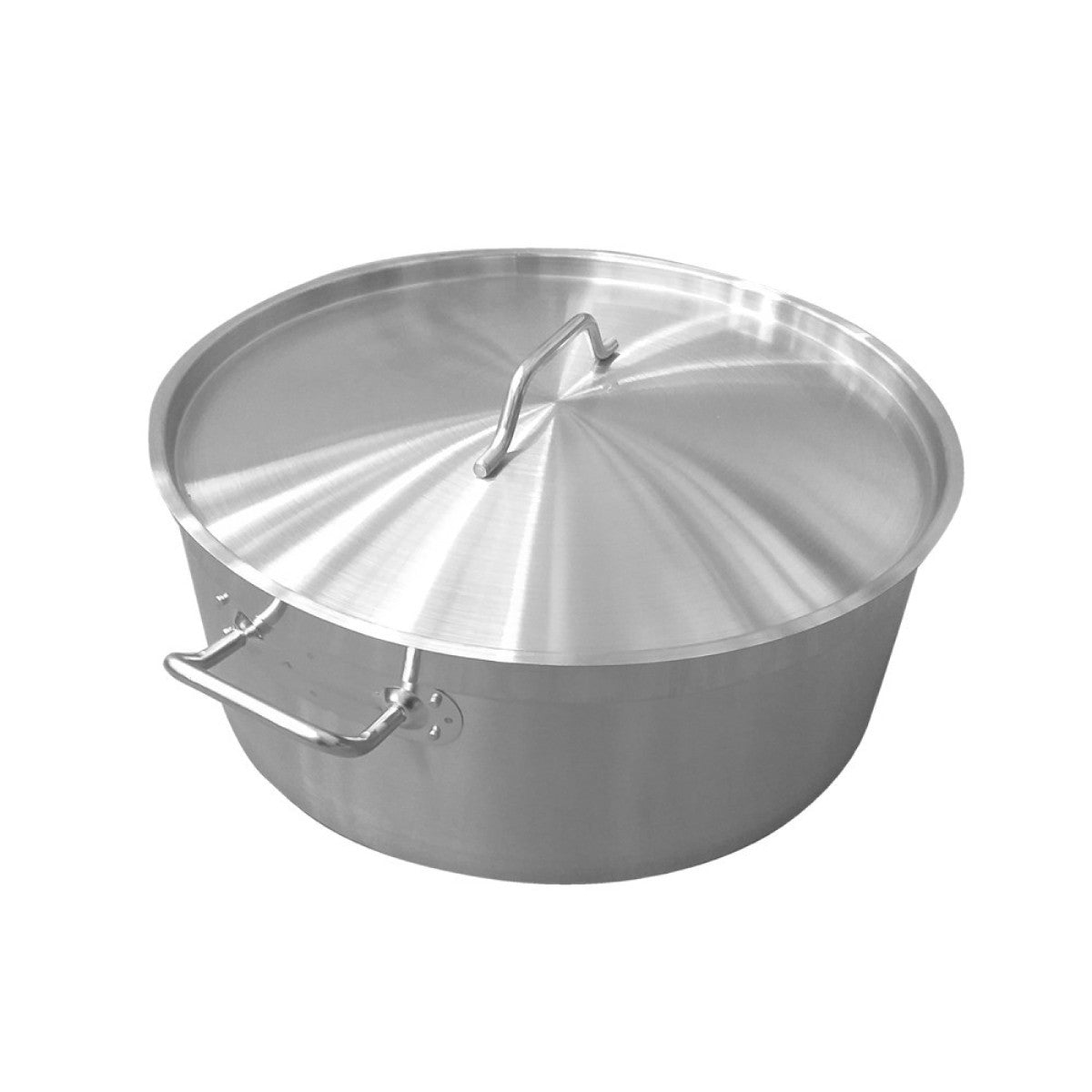 Olla Arrocera Acero inoxidable Con Tapa y Fondo Difusor 8.8 Litros