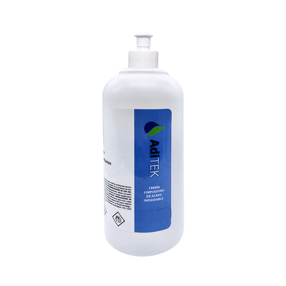 Abrillantador de Acero Inoxidable Profesional Aditek 0.5 Litro con boquilla