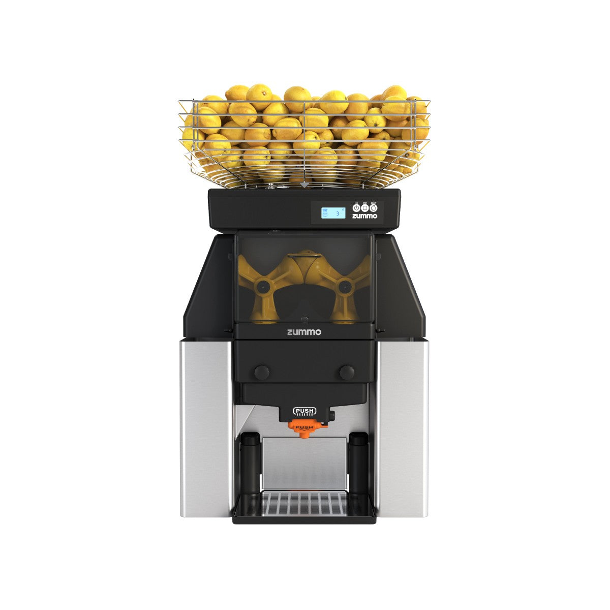 Exprimidora de Jugos Automática Profesional Zummo Z40 Nature Con Gabinete