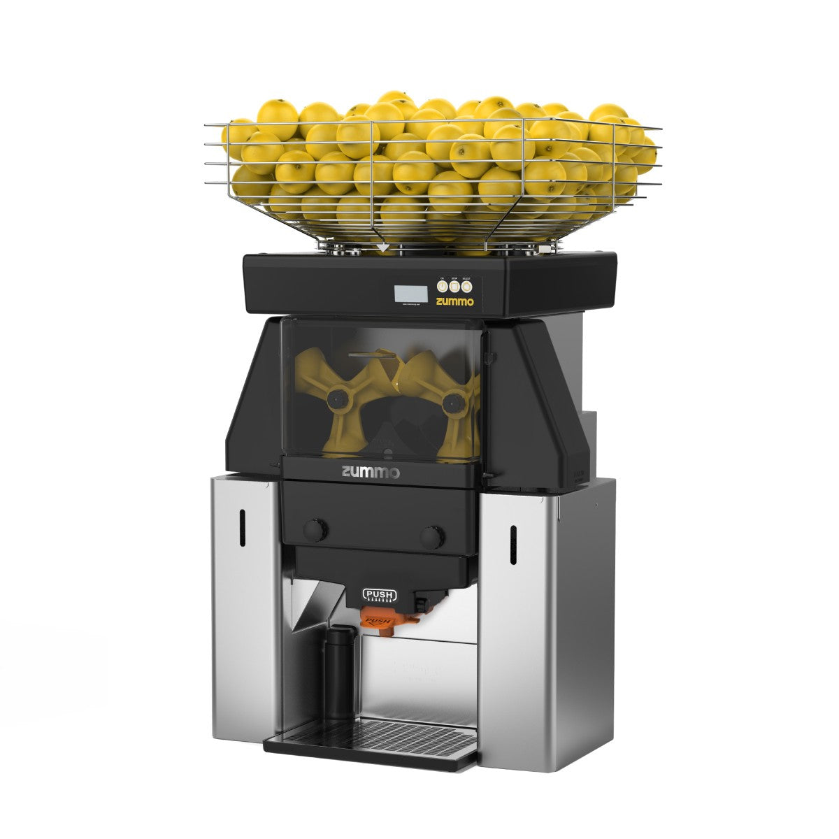 Exprimidora de Jugos Automática Profesional Zummo Z40 Nature Con Gabinete