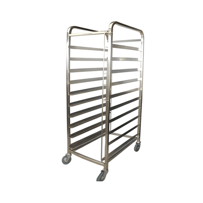 Carro Bandejero Simple Para Bandeja 60X40 Cm Acero Inoxidable