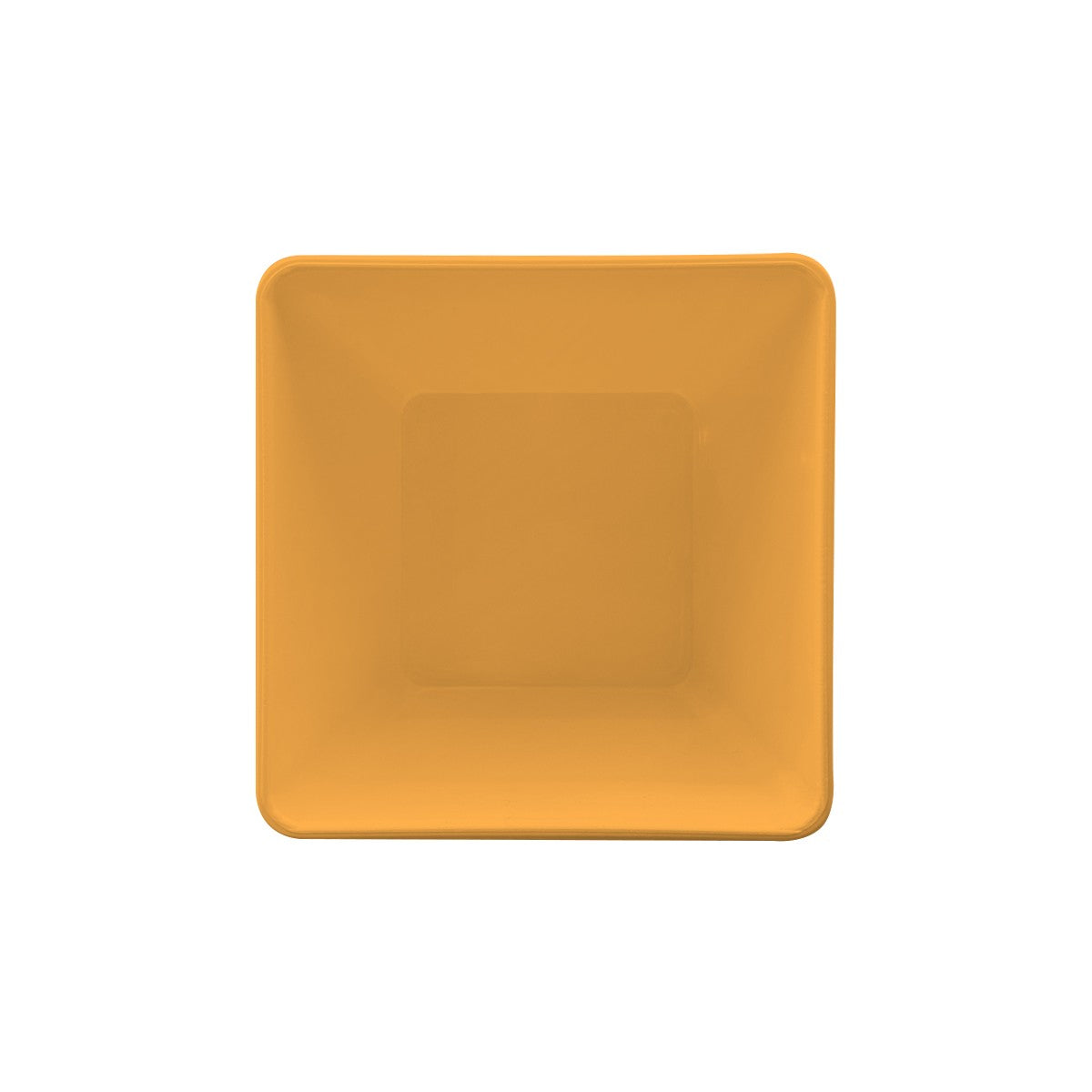Set De 6 Pocillo Cónico Cuadrado Amarillo 11 Cm