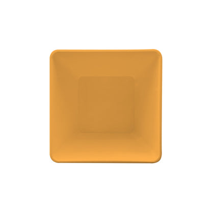 Set De 6 Pocillo Cónico Cuadrado Amarillo 11 Cm
