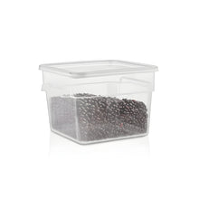 Recipiente Cuadrado Polipropileno 11.4 Litros Con Tapa Transparente