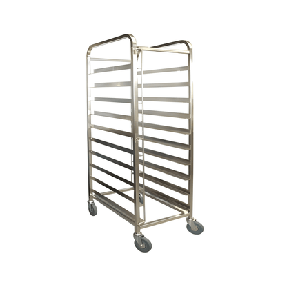 Carro Bandejero Simple Para Bandeja 60X40 Cm Acero Inoxidable