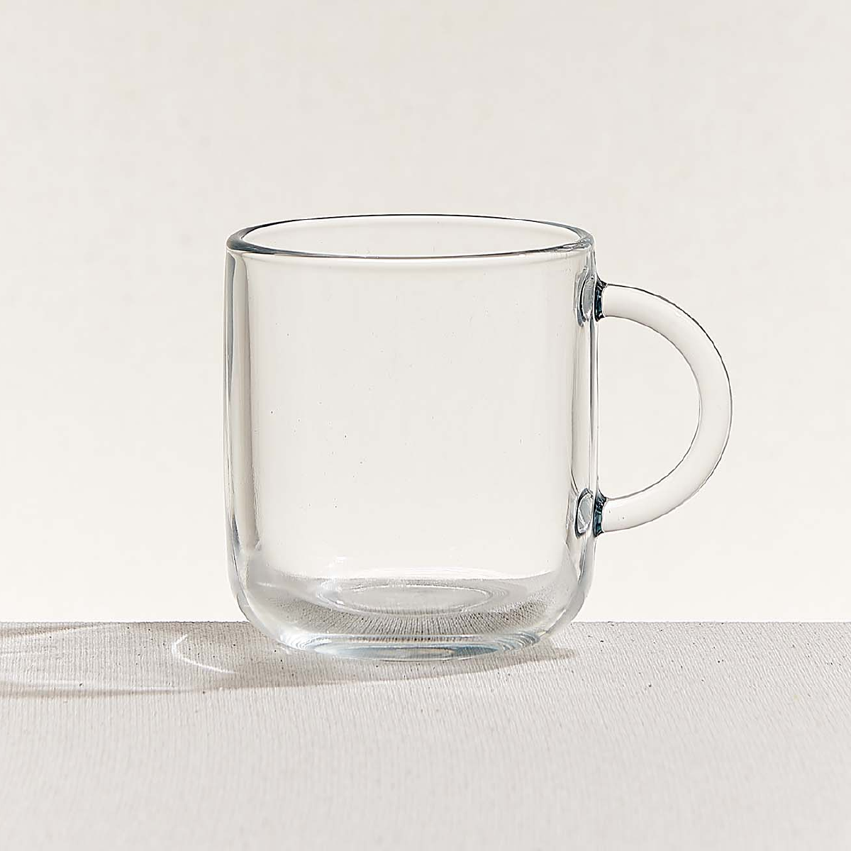 Set de 6 Tazas De Vidrio 245 Cc. Línea Iconic