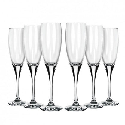 Set De 6 Copa Champagne 190 Ml. Barone
