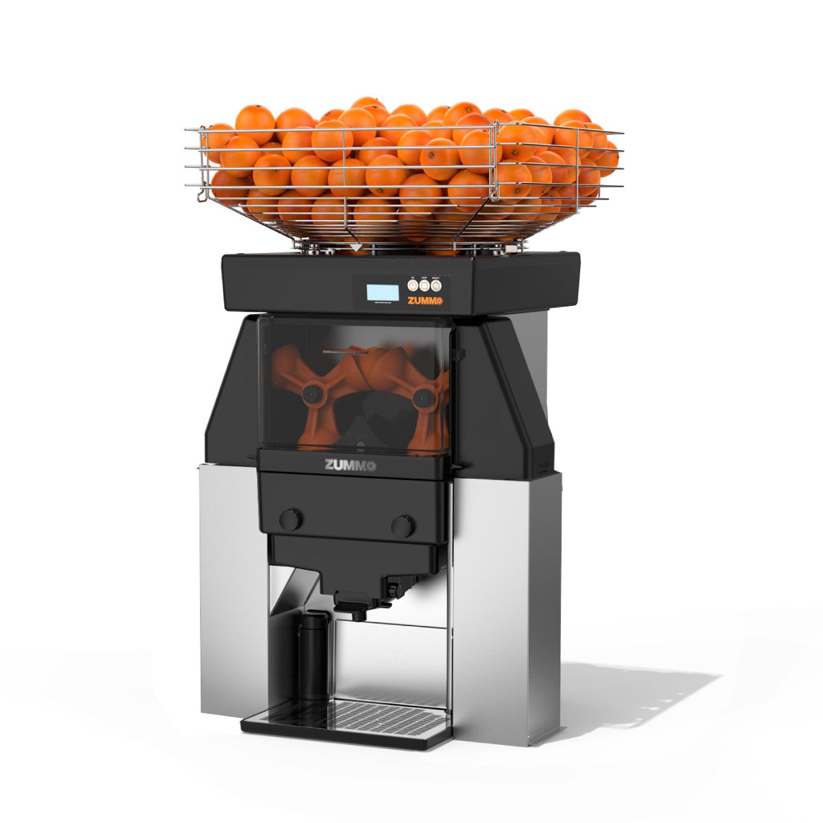 Exprimidora de Jugos Automática Profesional Zummo Z40 Nature Con Gabinete