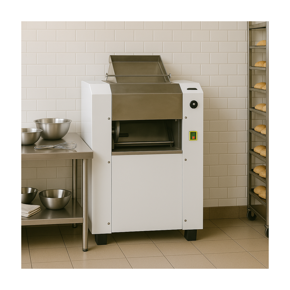 Sobadora De Masa Profesional 30 Cm Volter