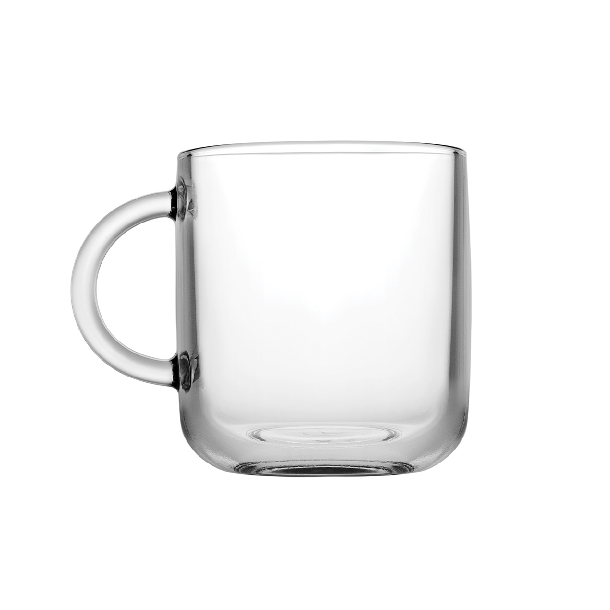 Set de 6 Tazas De Vidrio 245 Cc. Línea Iconic