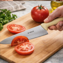 Cuchillo Medio Golpe 20 Cm Mango Cafe Línea Durafio