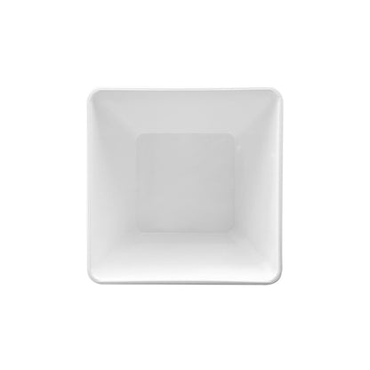 Set Pocillo Cónico Cuadrado Blanco 11 Cm
