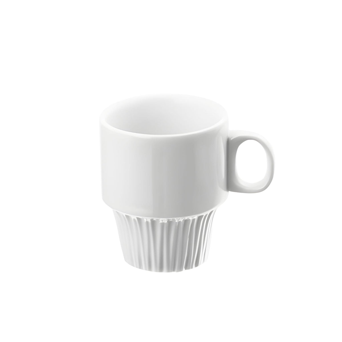 Set De 6 Taza Cafe Apilable 100 Ml