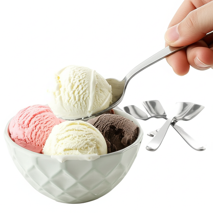 Pack 6 Cucharas Para Postre Línea Alfa