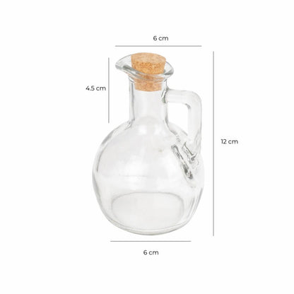 Set De 2 Aceiteros Vidrio 190 Ml