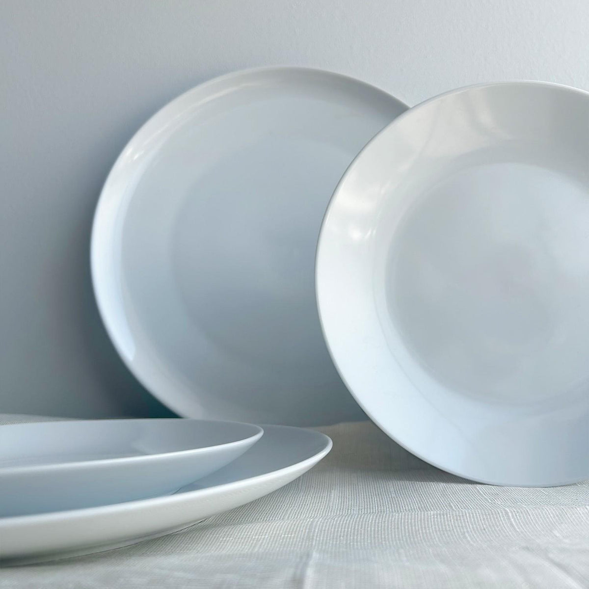 Set de 6 Platos Porcelana Principal 27 Cm Coupe Línea Padua