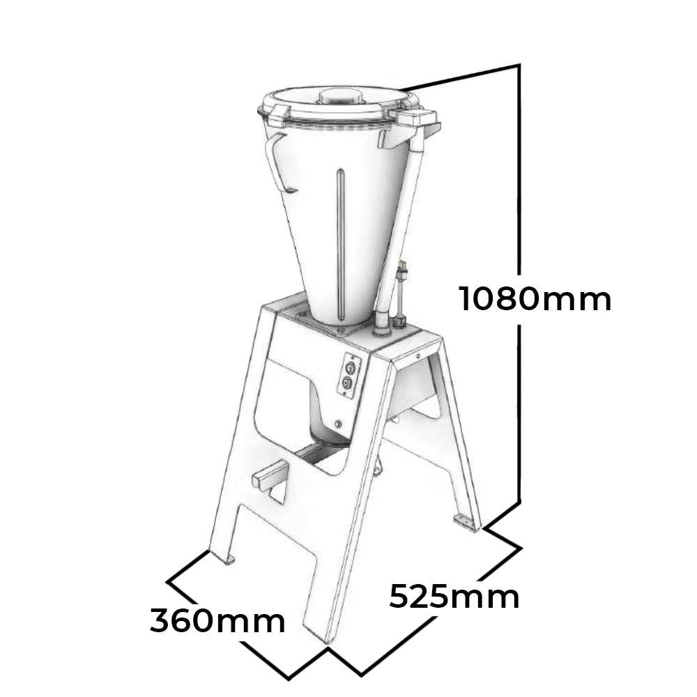 Licuadora 15 Litros LAR-15LMB Skymsen