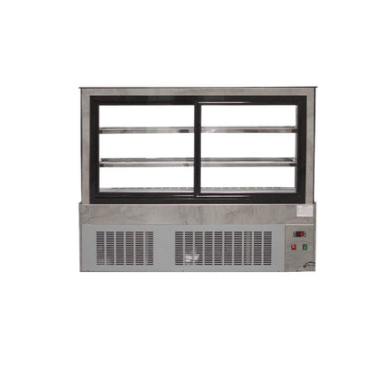 Vitrina Pastelera Recta 150 Cm Modelo Cs-1500R2 Norkalt