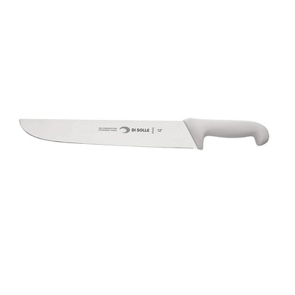 Cuchillo Carnicero 30 Cm Mango Blanco Línea Durafio