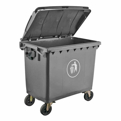 Contenedor De Basura 660 Litros Color Gris