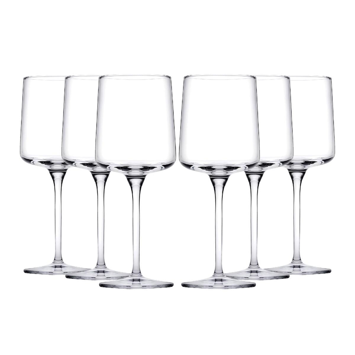 Set De 6 Copas Vino 340 Cc. Línea Iconic