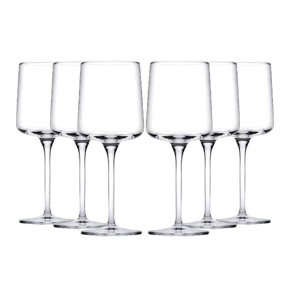 Set De 6 Copas Vino 340 Cc. Línea Iconic