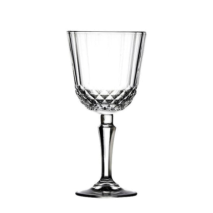 Set De 6 Copa Vino Tinto Vidrio Templado 310 Cc. Línea Diony