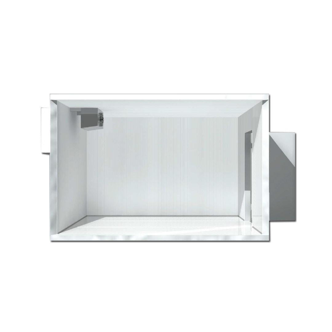 Cámara Modular Mantención Con Puerta De Abatir / Mod M10-14+