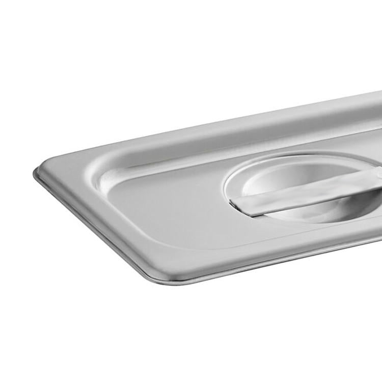 Tapa Contenedor Gastronómico Acero Inoxidable GN 1/9 Linea Premium