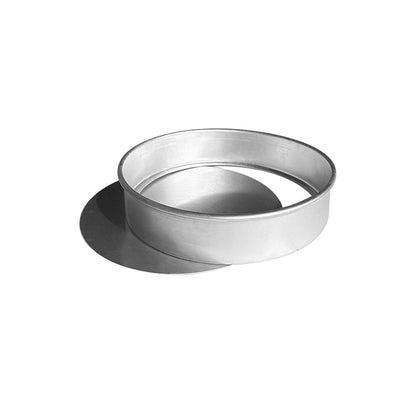 Molde De Aluminio Redondo Base Desmontable 18 Cm
