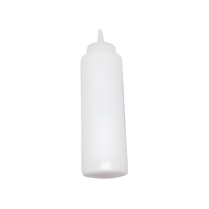 Set 3 Botellas Dispensadora Salsa Graduada Blanca 350 Ml