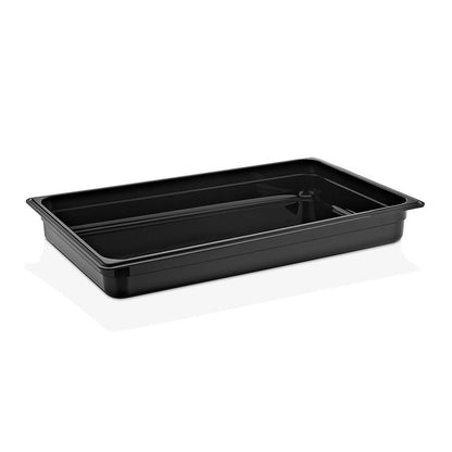 Contenedor Gn Policarbonato Negro 1/1x6.5 Cm