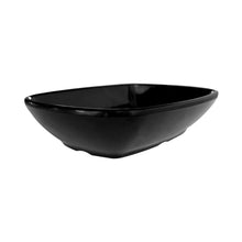 Set de 6 Pocillos Melamina Rectangular Negra 14x10x3 Cm Línea Clásica
