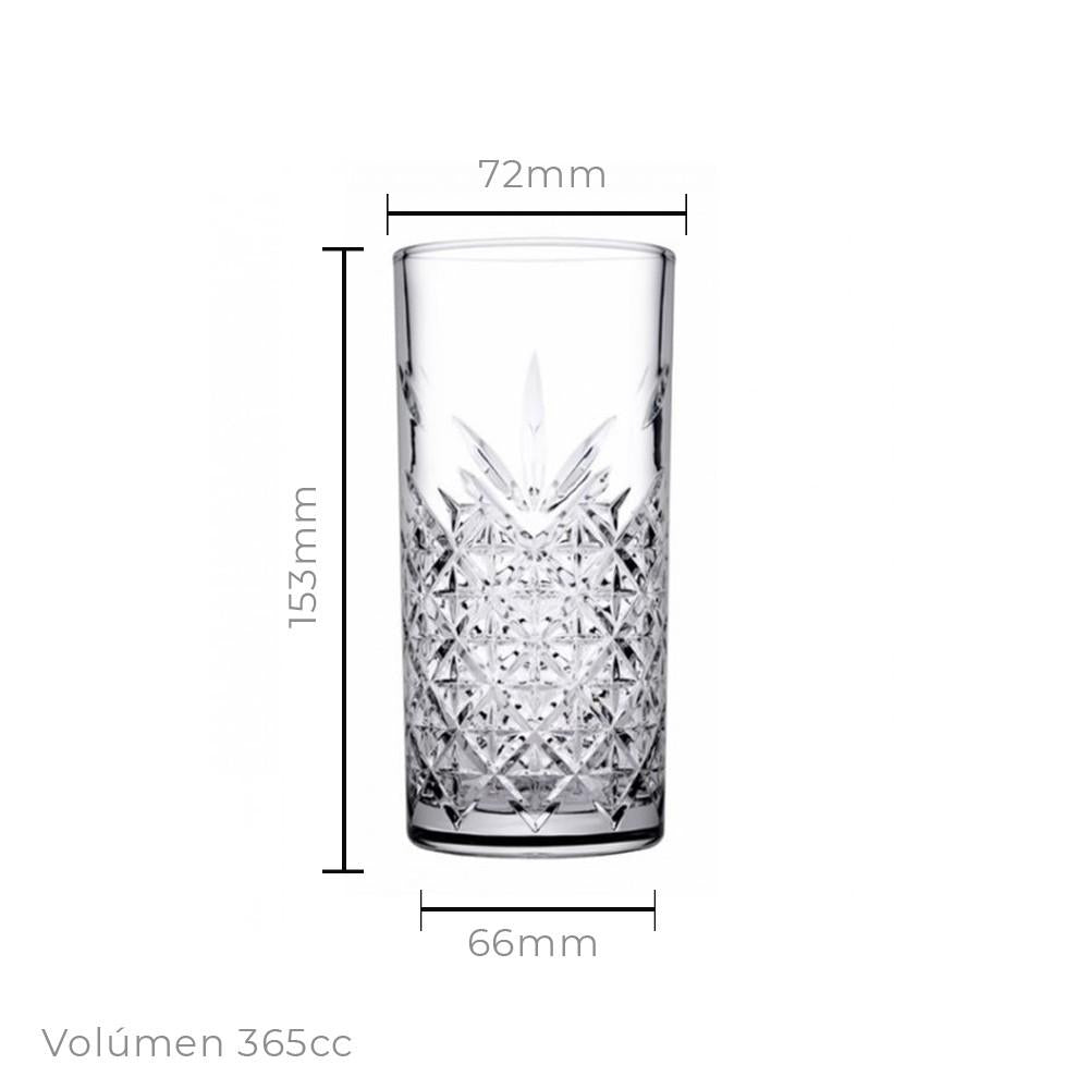 Vaso Alto Line Timeless 365 Cc