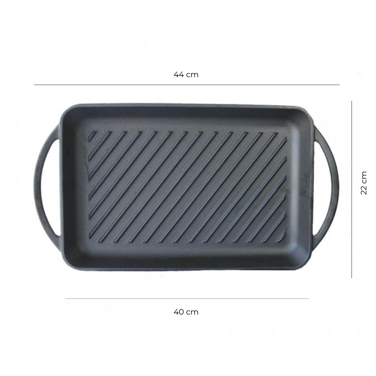 Plancha De Hierro Sobreponer 40x22x3 Cm