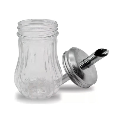 Set de 2 Azucarero Vidrio Con Dosificador 200 cc