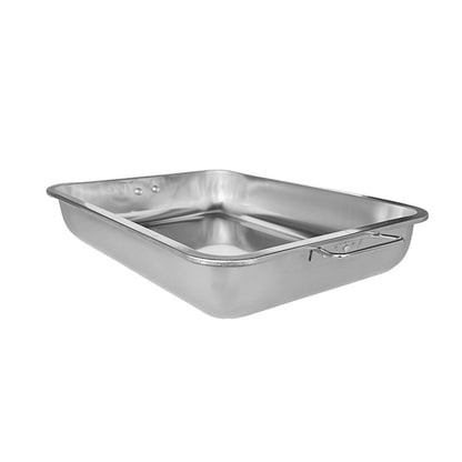 Asadera Con Asa 45 X 35 X 7 Cm Acero Inox.