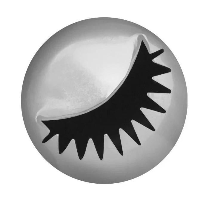 Set De 2 Boquilla Media Luna 11P Inox Ø13.5Xø25X40Mm