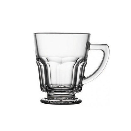 Set De 6 Taza De Te 270 Cc. Con Mango Casablanca