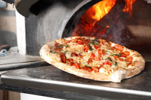 Pala Pizza Redonda 30 Cm. Acero Inoxidable Con Mango 23 Cm