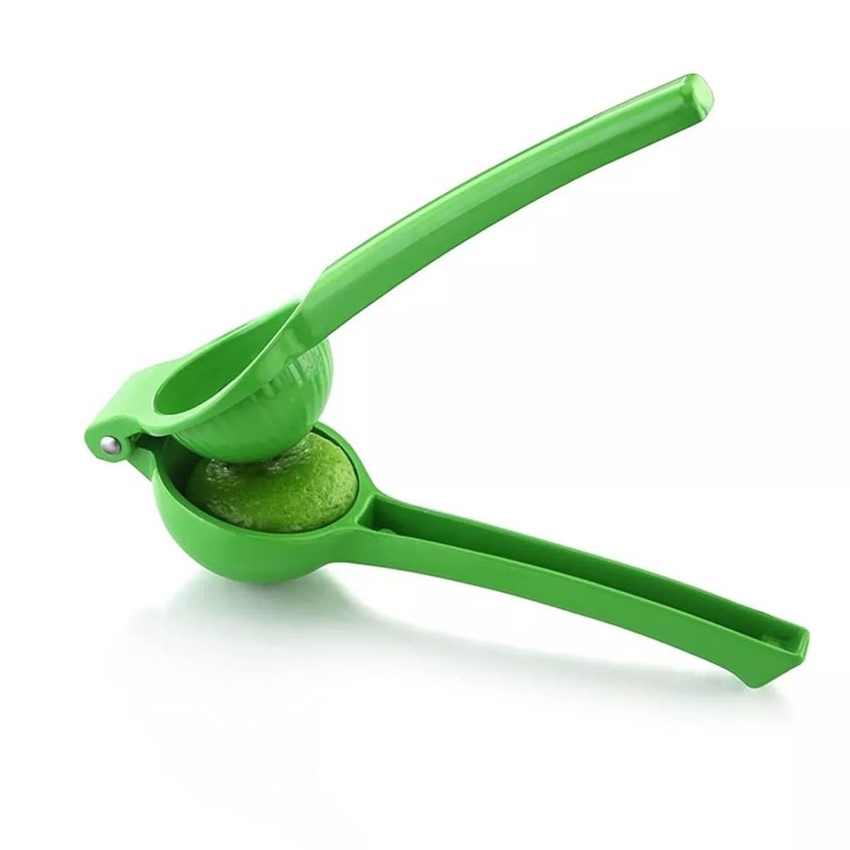 Exprimidor Acero Inoxidable Con Mango verde