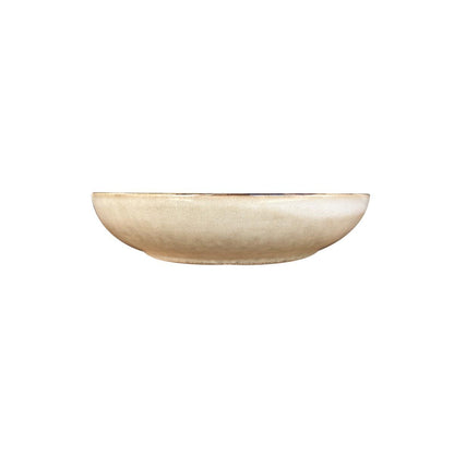 Set 6 Bowl Redondo Ceramica 21.8X5 Cm Beige Linea Oslo