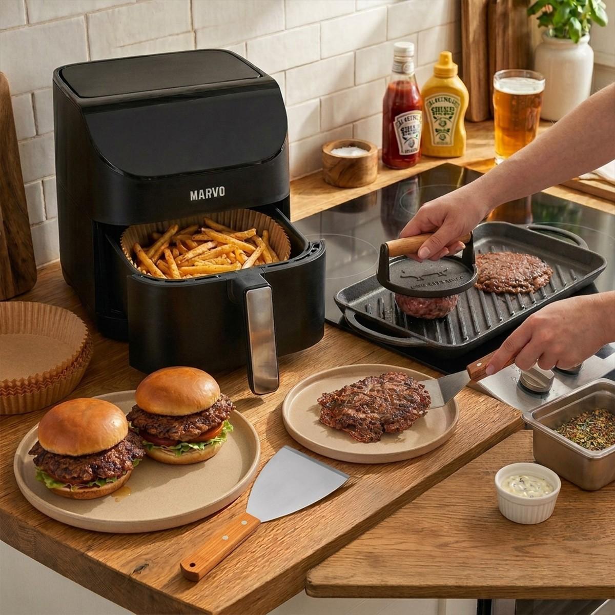 Pack Adictos a la Burger + Freidora de Aire