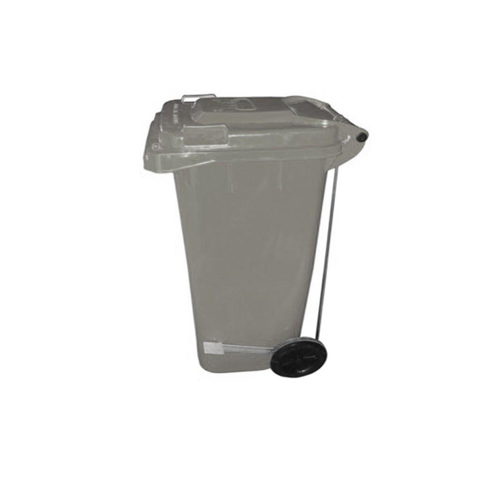 Basurero Con Pedal 240 Litros Color Gris