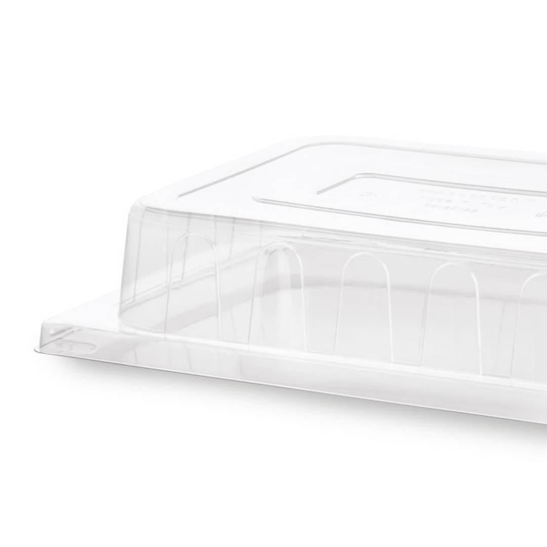 Set De 100 Tapa Cuadrada Línea Alta Pet 6 Cm.