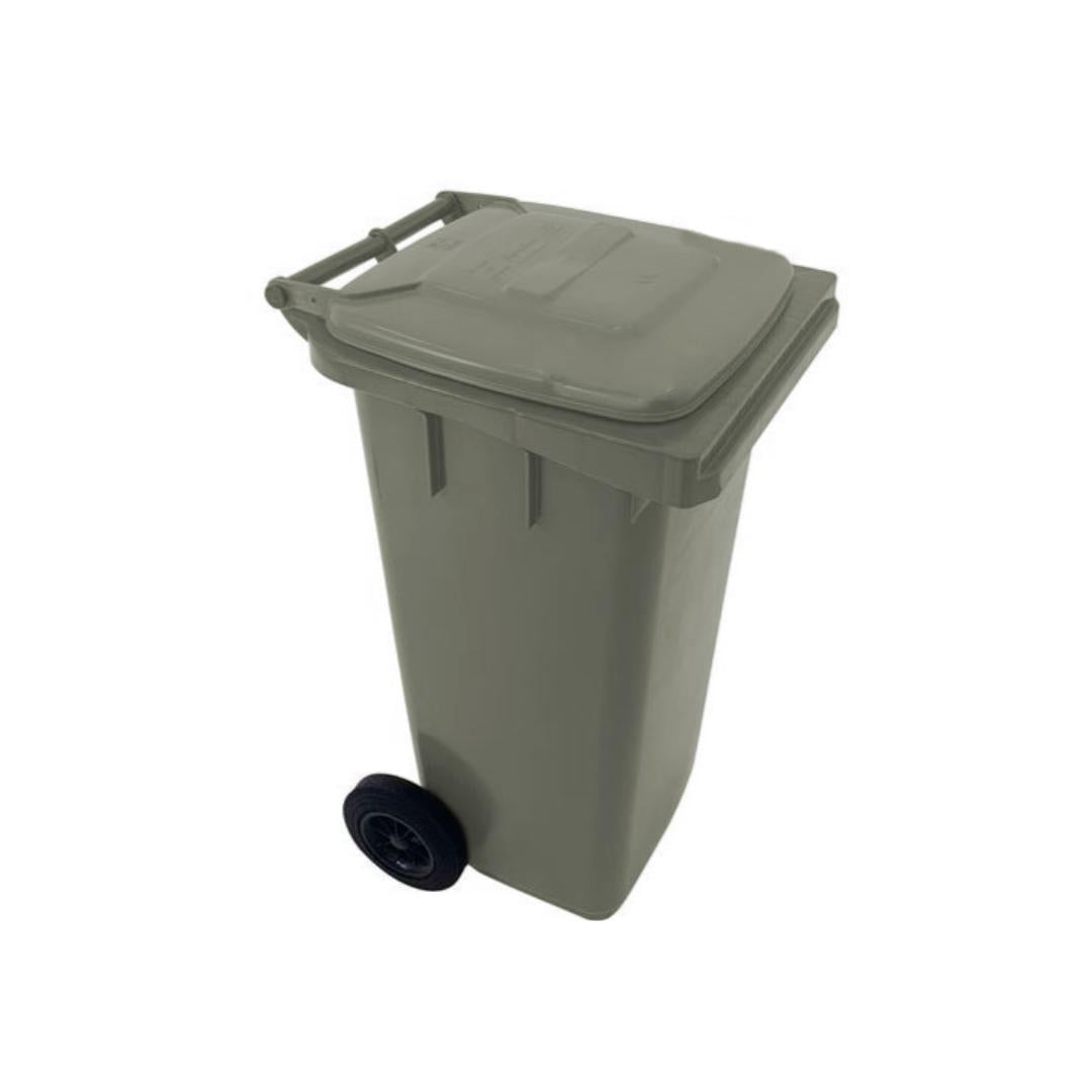 Contenedor 120 Litros Gris C/Tapa Gris