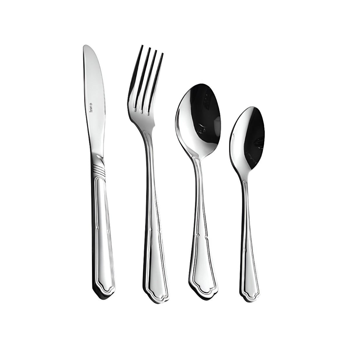 Set De Cubietos 24 Piezas Provence Acero Inoxidable
